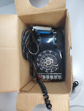 NEW Vintage Rotary Western Electric Bell Systems Black Multi Line Telephone picture