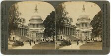 c1890's Keystone View Co. Stereoview Card 224 The Capitol, Washington, DC picture