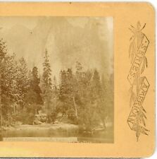CALIFORNIA, Cathedral Spires, Yosemite Valley--American Series Stereoview G111 picture