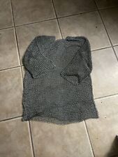 Medieval Heavy Stainless Steel Chainmail Armor Shirt Sz Xl picture