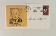 1965 SIGNED DAVIS P. BATTERY M.D. DWIGHT EISENHOWER COVER picture
