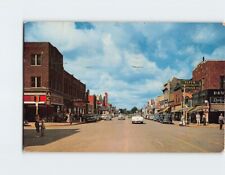 Postcard Third Street at Fourth Avenue Looking West International Falls MN USA picture