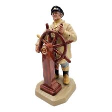 Vintage 1973 Royal Doulton The Helmsman Figurine Sea Captain HN 2499 9