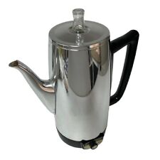 General Electric Immersible Coffee Pot Percolator 9 Cup With Cord Vintage Works picture