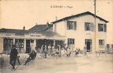 CPA 66 CANET BEACH (Tobacco Flow Hairdresser Coffee CPA RARE picture