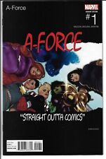 A-Force #1 (2016) Adam Hughes Hip Hop Variant Cover NWA Straight Outta Compton picture