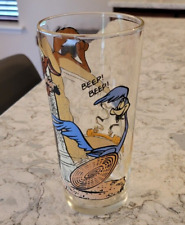 Vintage 1976 Road Runner & Wile E. Coyote Pepsi Collector Series Glass picture