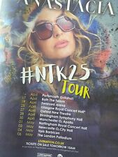Anastacia Tour Dates 2025 Advert Newspaper Ad Poster Full Page Colour 14x11” picture