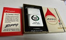 1973 LUCKY LEAF TOBACCO ZIPPO LIGHTER NEW IN BOX picture