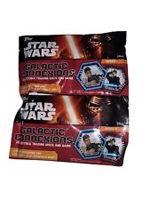 Topps Star Wars Galactic Connexions Disc Game Walmart Exclusive Lot - 50 Sealed picture