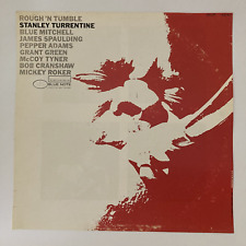 BLUE NOTE RECORDS Rough 'N Tumble Stanley Turrentine Vinyl Cover Art - Print AD picture