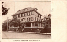 1908. OCEAN GROVE, NJ. BANCROFT REST HOME. POSTCARD RR13 picture