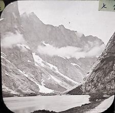 Romsdal, Norway, c1890's Magic Lantern Glass Slide picture