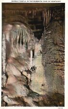 Postcard KY Mammoth Cave Kentucky Marble Temple 1930 WB Vintage PC G2847 picture