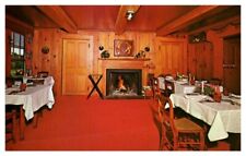 Yarmouth ME- Maine, Inside Pine Room at Homewood Inn, Vintage Postcard picture