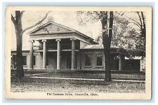 c1920s Phi Gamma Delta Granville Ohio OH Unposted Vintage Postcard picture