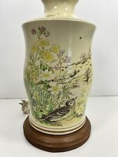 Edith Holden Table Lamp With Bird Illustration Vintage Works picture
