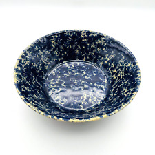 1960s Bennington Potters 1663 Blue Agate dg serving  bowl 9.25