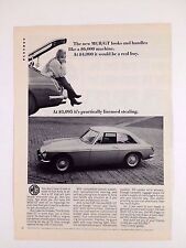 1967 MG MGB GT Print Ad picture