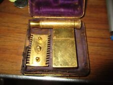 Price Reduced Vintage 1920 Gillette Safety Razor “Tuck Away” w/ Case & Blade Box picture