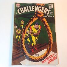 DC Comics #64 CHALLENGERS OF THE UNKNOWN November 1968 No 64 Comic Book picture