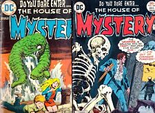 HOUSE OF MYSTERY #223 248 1974 VG luis domingez cover dc bronze age horror lot picture