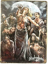 FREE SHIPPING Buy / make OFFER B4 it’s SOLD Zombie apocalypse 12x16 TIN SIGN picture