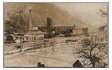 RPPC Webb Mine Coal Mining Tipple SHADYSIDE OH Ohio Real Photo Postcard 1 picture