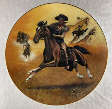 THE PONY EXPRESS Plate How the West Was Won Gayle Gibson #1 of 6 Zane Grey HTF picture
