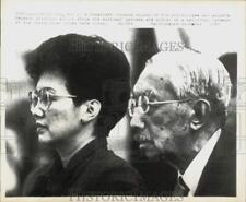 1986 Press Photo Philippines' Pres. Corazon Aquino and Emperor Hirohito in Japan picture