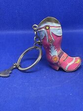 Classic Cowgirl Boot Keychain - 2