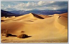 Postcard Wind-formed Sand Dunes Death Valley National Monument  picture