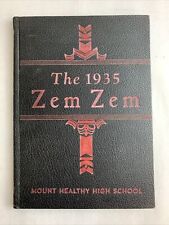 Zem Zem Mount Healthy Ohio High School Yearbook 1935 picture