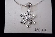 Sterling Silver Snowflakes Pendant  () picture