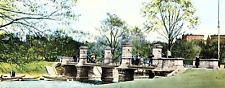 Vintage Postcard Massachusetts, The Bridge, Public Garden , Boston  MA. c1910 picture