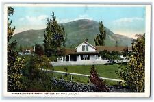 c1910's Robert Louis Stevenson Cottage Saranac Lake New York NY Antique Postcard picture
