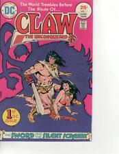 Claw The Unconquered #1 Comic Book VF-NM picture