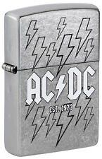 Zippo AC/DC Design Street Chrome Windproof Lighter, 48641 picture