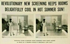 Vintage Life Magazine Ad 1954 Kaiser Aluminum Sun Shade Screening  picture