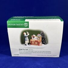 2001 Dept. 56 New England Village SILVER FOR SALE set of 2 accessory 56.56650 picture