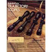 Vintage 1979 Print Ad for Tasco Rifle Scopes picture
