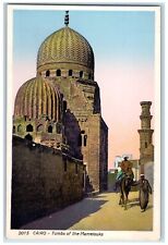 c1930's View Of Tombs Of The Mamelouks Cairo Egypt Unposted Vintage Postcard picture