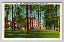 Thomasville GA- Georgia, John D Archbold Memorial Hospital, Vintage Postcard picture