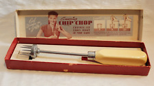 Vintage Chip Chop 1946 Ice crusher Pick Chopper Spring Action - Original Box picture