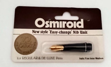 Osmiroid Nib Easy-Change 22K Gold Plating Italic Fine Inter Medium NOS picture