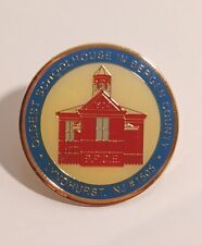 Bergen County New Jersey Oldest School House Lyndhurst #1505 BPOE pin SALE DEAL  picture