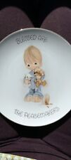 Precious Momemts, BLESSED ARE the PEACEMAKERS, 1985 PLATE. picture