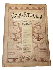 Vintage Good Stories Newspaper Magazine February, 1903 Augusta, Maine picture