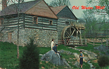 Steeles Tavern VA Virginia, Old Water Mill Cyrus Hall McCormick Vintage Postcard picture