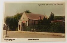 Vintage Buenos Aires Argentina Lomas de Zamora Evangelical Church Postcard  picture